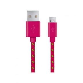 Kindle USB csatlakozó fonott rózsaszín